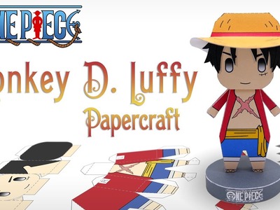 One Piece: Monkey D. Luffy (Timeskip) Paperized