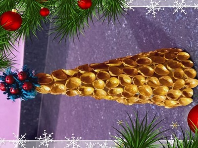 Pista shell cristmas tree.#2.craft and cook by alha