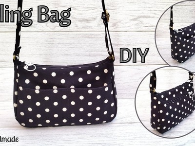 Simple Sling Bag Tutorial | DIY Sling Bag Easy