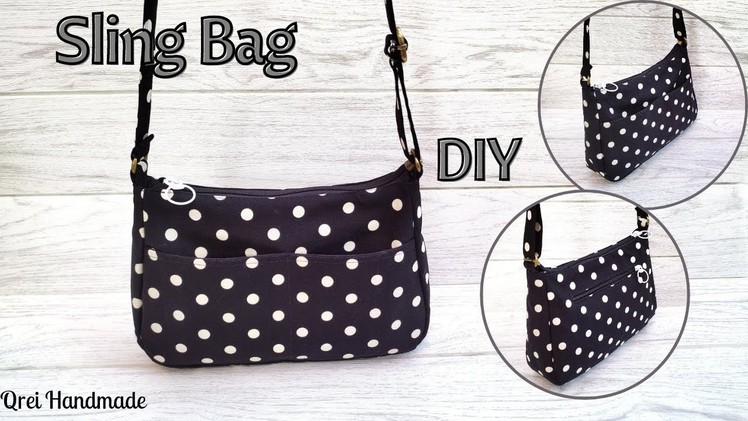 Simple Sling Bag Tutorial | DIY Sling Bag Easy