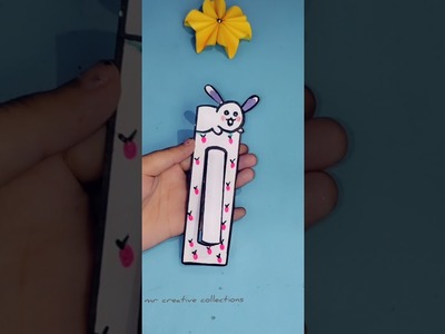 Unique bookmark idea |DIY bookmarks design #shorts #youtube #simple #bookmarks #cute #papercraft #yt