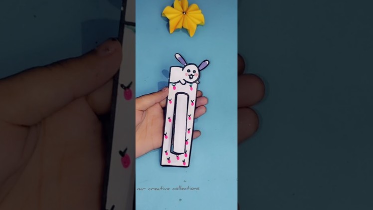 Unique bookmark idea |DIY bookmarks design #shorts #youtube #simple #bookmarks #cute #papercraft #yt