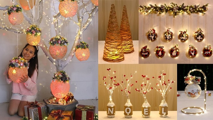 9 Jute craft Christmas decorations ideas ???? Christmas decoration ideas