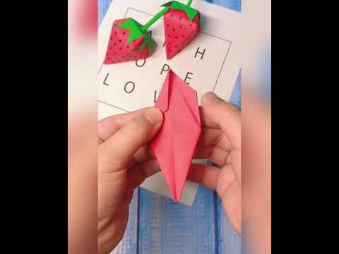 Amazing Origami Miniature :DIY Crafts paper❤️ How to make DIY origami Easy step #shorts 1