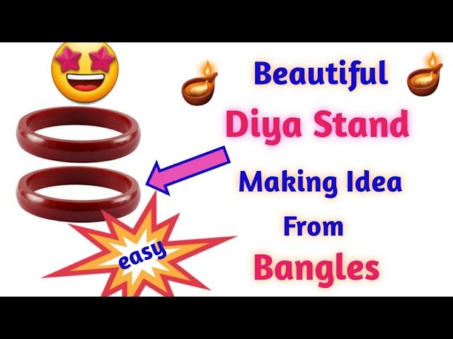 Candle holder Making Idea Diwali 2021. Diya Stand Making Idea.Diy  Candle Holder| Diwali Decor ideas