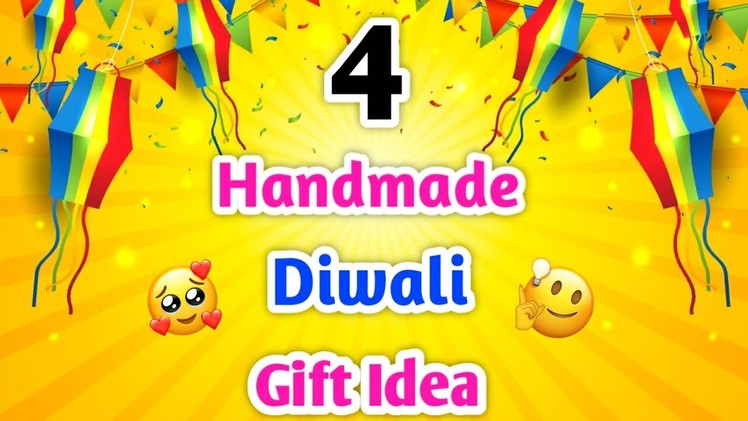 DIY 4 Amazing Diwali Gift Idea • diwali gift idea • diwali gift making at home • Diwali gift 2021