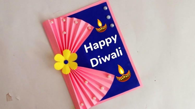Diy Diwali Greeting Card • Diwali Card Making competition Easy • How to make Happy Diwali card