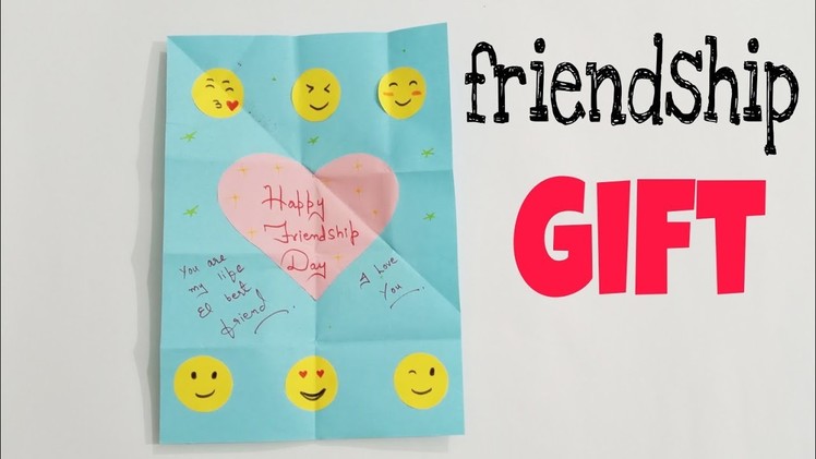 Easy and beautiful friendship gift | How to make (best) friendship gift | diy paper craft
