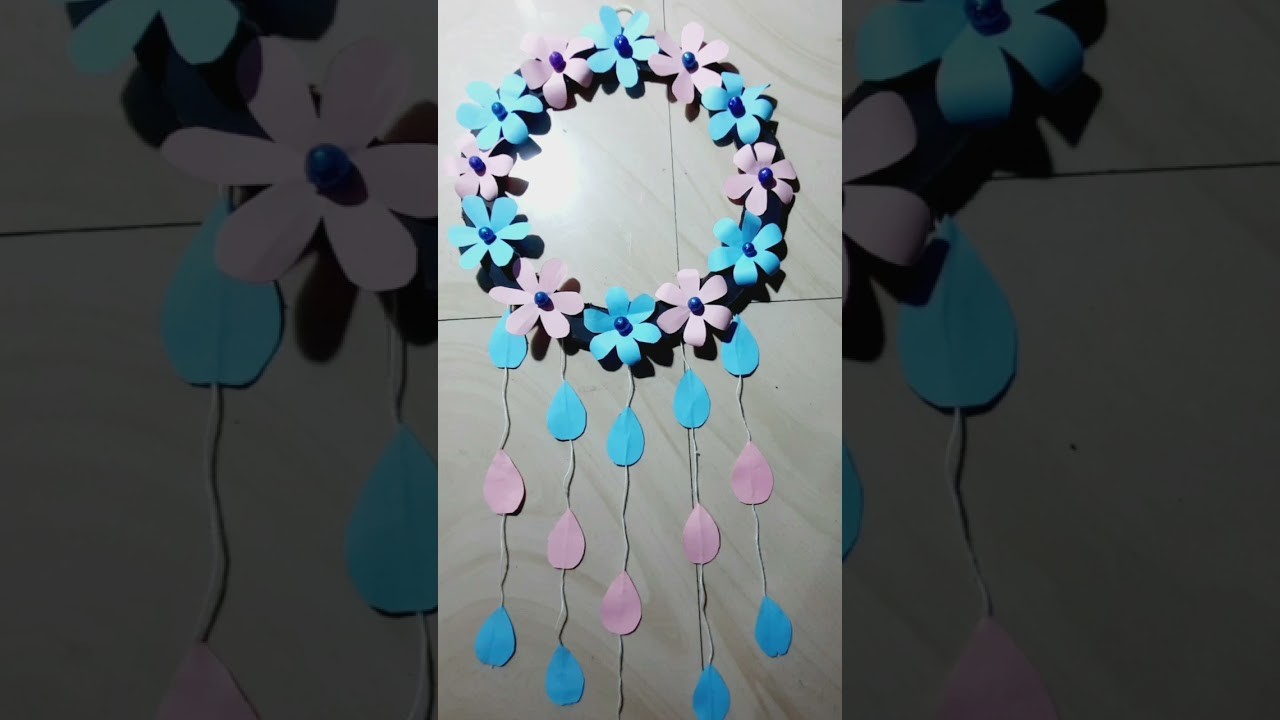 Easy paper craft ???? craft paper jhumar making shorts