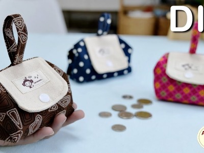 Gift ideas!! Cute Coin Purse, Easy making