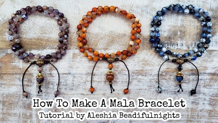 How To Make A Mala Bracelet Tutorial | Pocket Mala