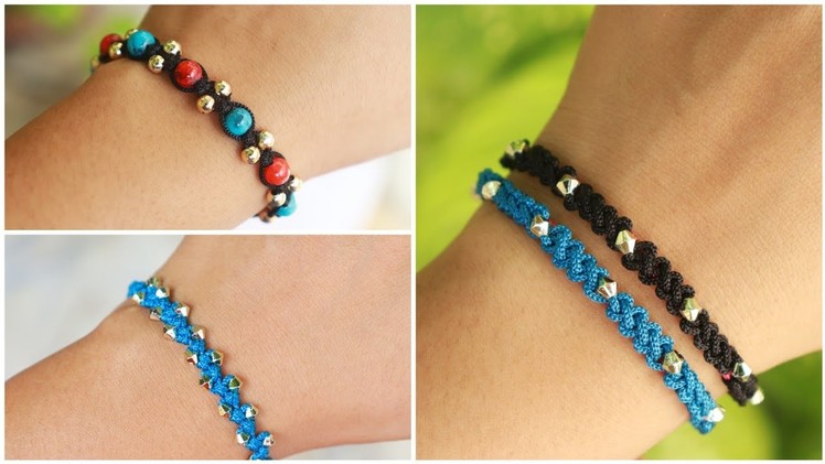How To Make Beaded Bracelets At Home | DIY Jewelry Ideas | Creation&you