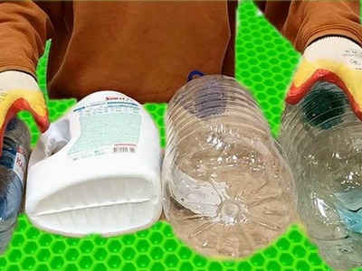 Top 4 best plastic bottle DIY crafts!!!
