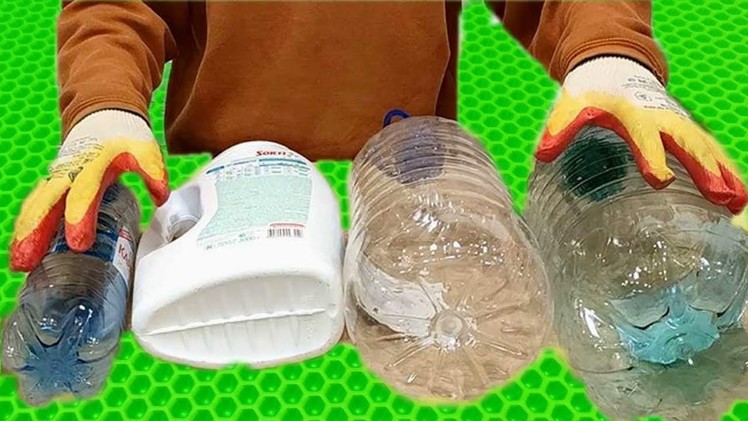 Top 4 best plastic bottle DIY crafts!!!