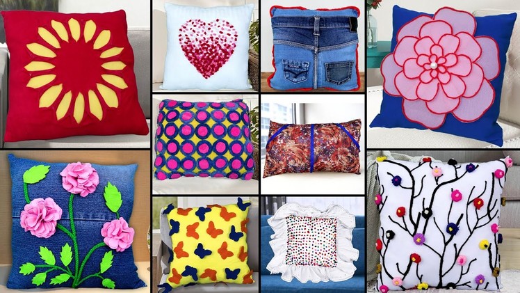 WOW Beautiful !!! 10 DIY Cushion - Handmade Pillows Making Idea