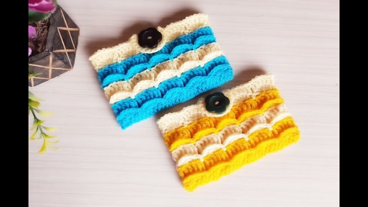 Crochet Mini Purse | Crochet mobile pouch.mobile bag.mobile cover