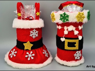 DIY Christmas Decorations ideas! Idei creative cu decoratiuni de Craciun pentru cadouri!