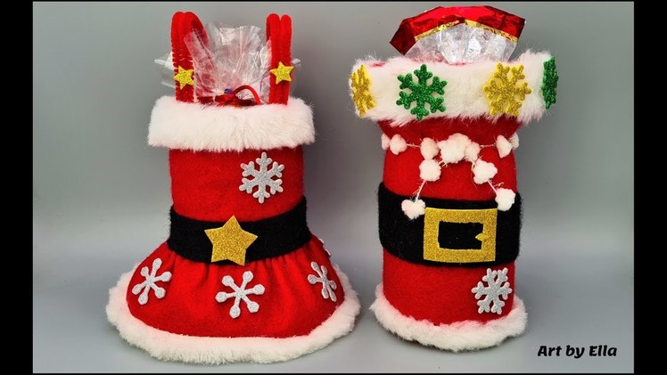 DIY Christmas Decorations ideas! Idei creative cu decoratiuni de Craciun pentru cadouri!