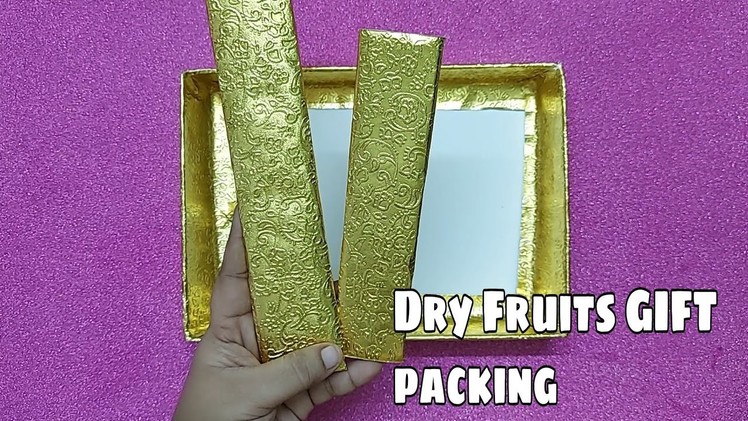 DIY Dry Fruit Tray Decoration Ideas | Diwali Gift Packing | Dry Fruits Gift Box | Gift For Wedding
