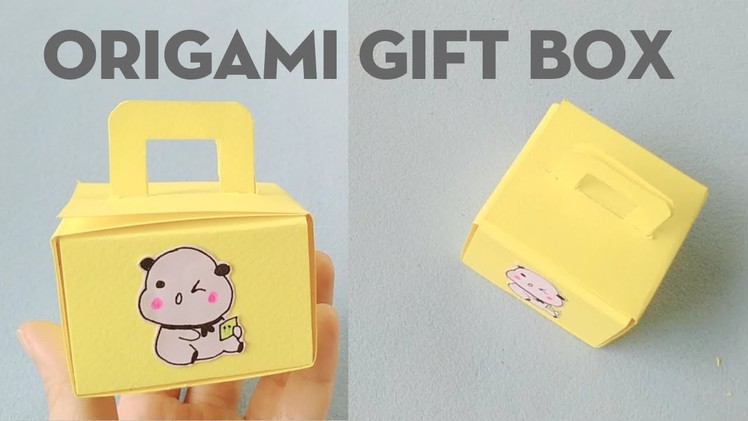 DIY IDEAS | How to Make Gift Box | Cách Làm Hộp Quà | DIY Paper | Origami #1