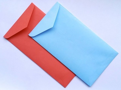 How To Make Official Envelope Step by Step || Making Envelope [With glue and scissor] At Home
