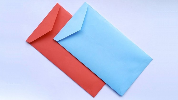 How To Make Official Envelope Step by Step || Making Envelope [With glue and scissor] At Home