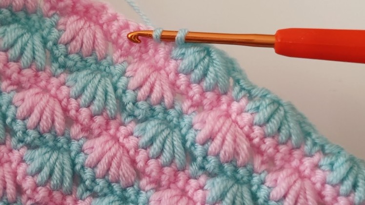 Super Easy crochet baby blanket pattern for beginners ~ Trend 3D Crochet Blanket Knitting Pattern