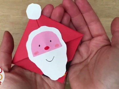 5 Paper Santa Crafts - Fun, Easy DIY Christmas Craft Ideas