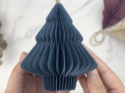 Christmas Tree Craft  | 聖誕節摺紙.剪紙教學 + 立體聖誕樹裝飾製作（ Step By Step）