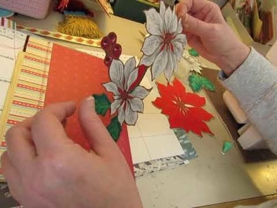 Craft With Me: Extending Pages for Large Christmas Journals