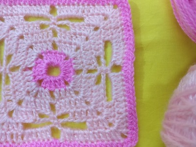Crochet Dragonfly Square Pattern, Tutorial On Dragonfly Stitch, Very Easy, Beginner's Friendly !!