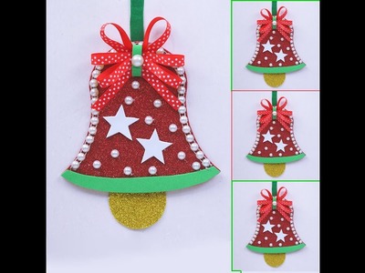 DIY Affordable Bell made for Christmas decoration at home | DIY Christmas craft idea????
