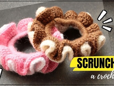 DIY | CROCHET SCRUNCHIES ????Como hacer scrunchies????