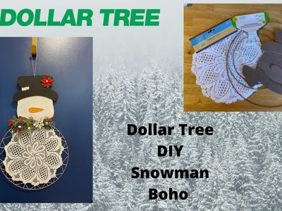 DIY Dollar Tree Snowman