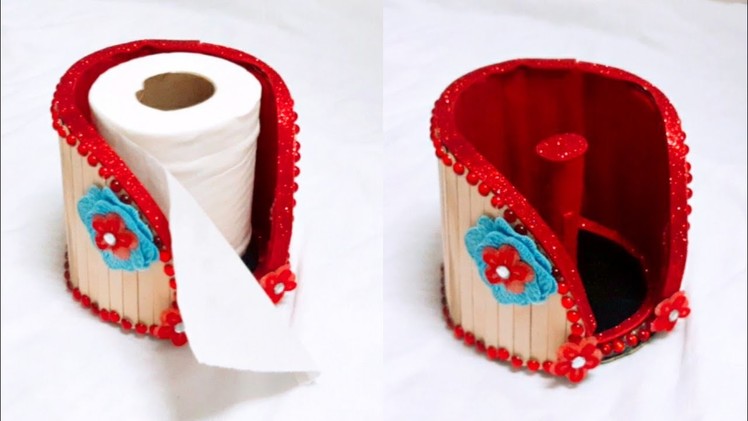Do you know how to make tissue holder? | DIY | SHAMNA'S CRAFTrecords