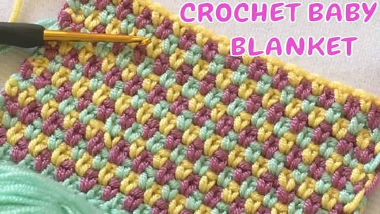 Easy Crochet Baby Blanket Patterns I Trends Crochet Blanket#Bebek Battaniye Mdelleri