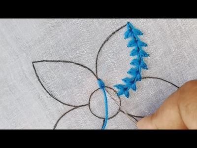 Easy Hand Embroidery Flower Design Tricks.Amazing Hand Embroidery Flower Design Idea: Sewing Hack