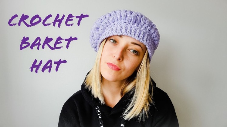 How to Crochet Baret hat