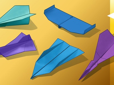 How to Make 5 Competition Winning Paper Airplanes