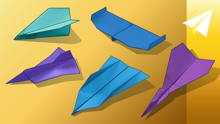 How to Make 5 Competition Winning Paper Airplanes