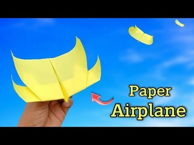 How To Make a Paper Airplane fly so far || How To Make a Paper Plane in 2021