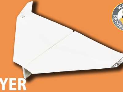 How to make a Paper Airplane "FLYER" [Tutorial] | Takuo Toda