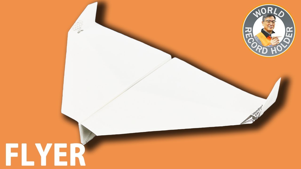 How To Make A Paper Airplane FLYER [Tutorial], Takuo Toda