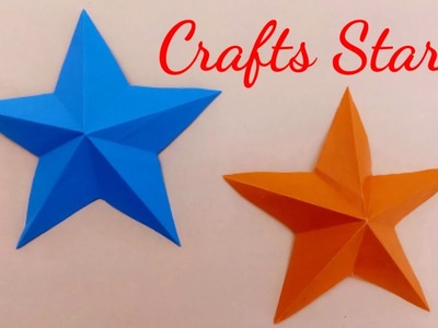 How to make a star craft out of paper || Crafts star diy cute