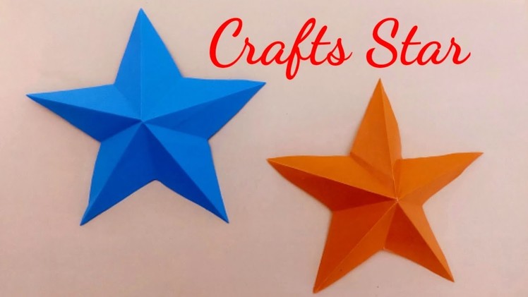 How to make a star craft out of paper || Crafts star diy cute