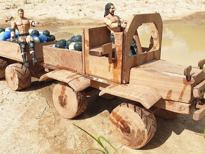 How To Make Truck From Wood - The Most Creative DIY Woodworking Projects