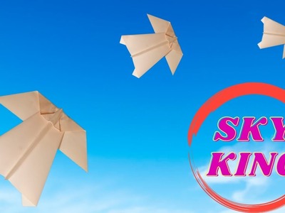 LONG RANGE FLYING PAPER PLANE - How to Make a Fast Paper Airplane That Flies Far | Made Of Paper