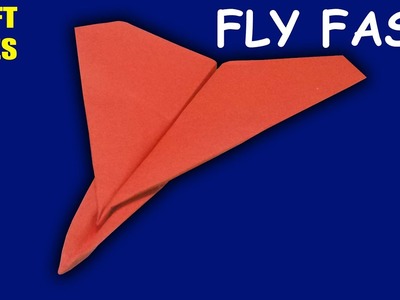 Making A Paper Plane That Flies Very Far || CRAFT TIMES