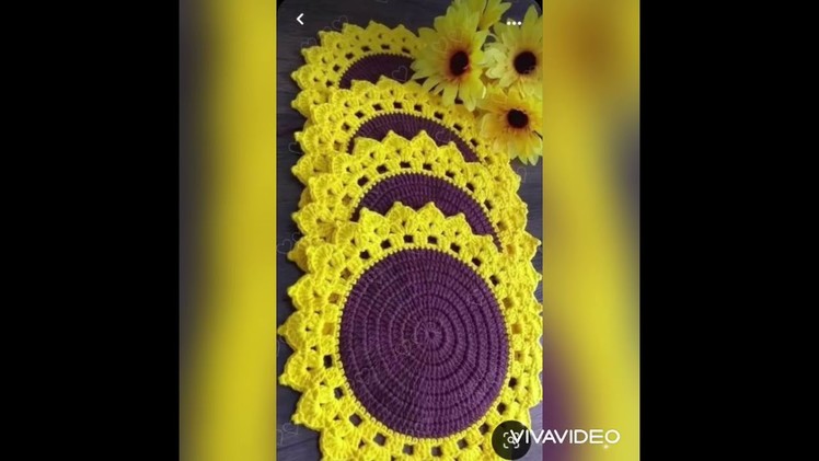 New table top design crochet pattern