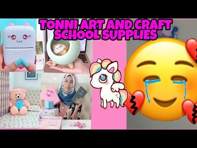 Tonni art and craft School Supplies by CRAFT WITH SUVETHA@Tonni art and craft diy school supplies